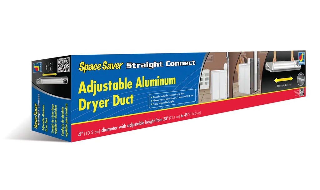 Dundas Jafine Straight Space Saver Dryer Vent Connector UD48S
