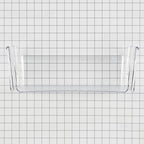 Frigidaire Refrigerator Lower Door Shelf Bin, Clear 240323002