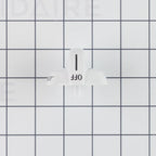 Frigidaire Range Top Valve Control Knob, White 316220008