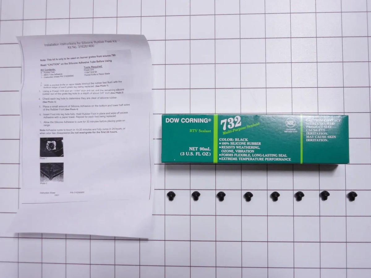 Frigidaire Range Foot Kit 5304475129