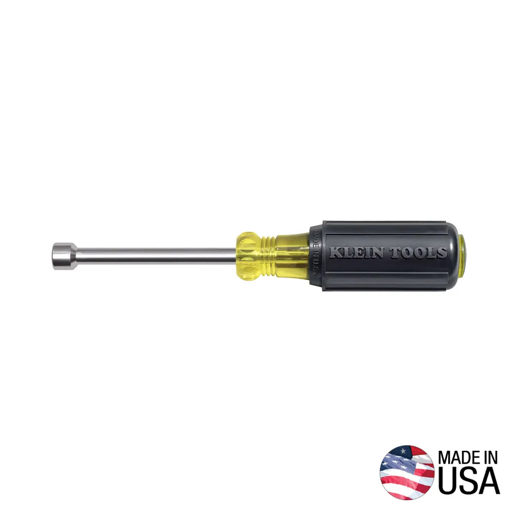 Klein Tools 5/16" Magnetic Hollow Shaft Nut Driver, 3" Shank 630-5/16M