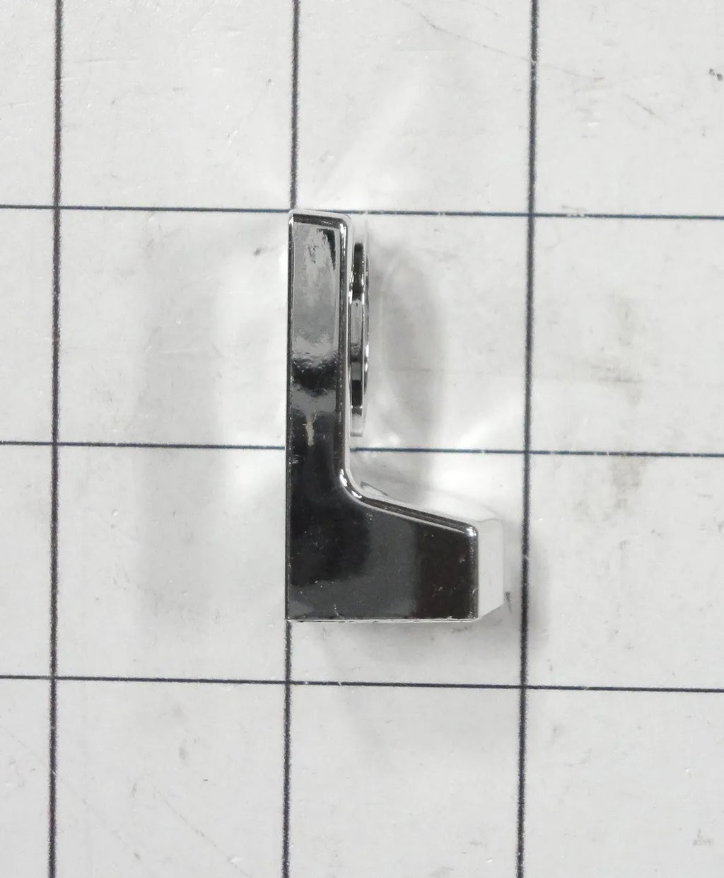 Whirlpool Refrigerator Bottom Door End Cap Chrome WP2183139