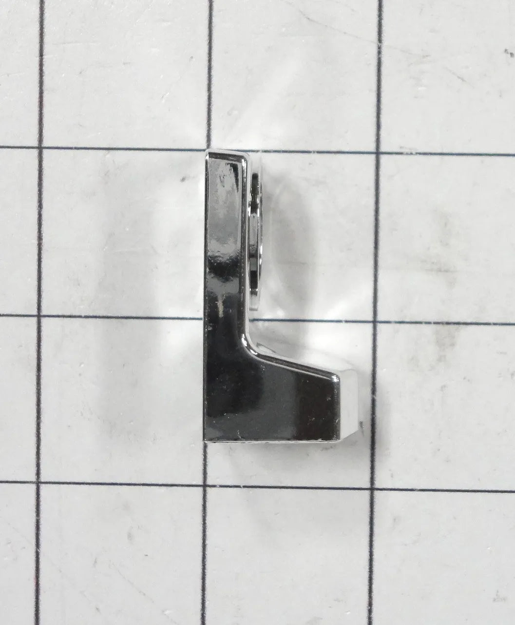 Whirlpool Refrigerator Bottom Door End Cap Chrome WP2183139