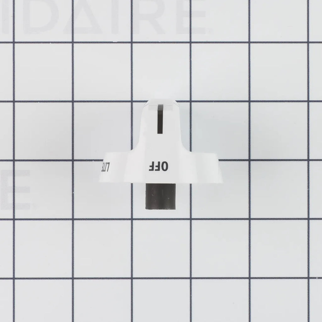 Frigidaire Range Infinite Switch Burner Knob, White 316543906