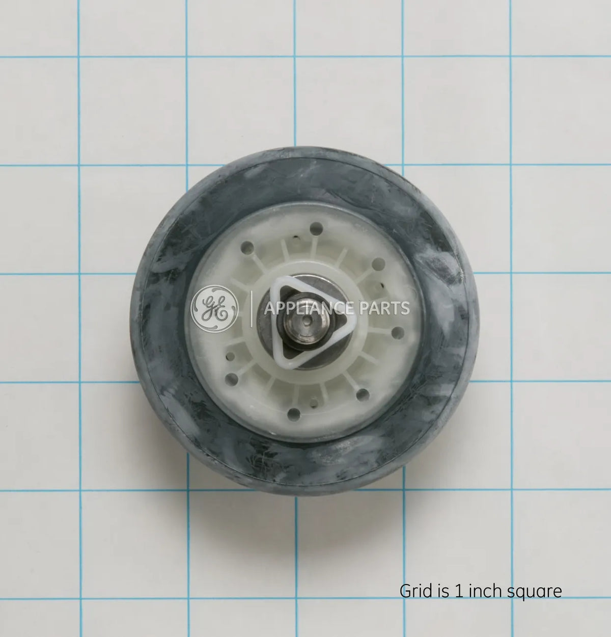 GE Dryer Drum Support Roller and Axle WE03X10008