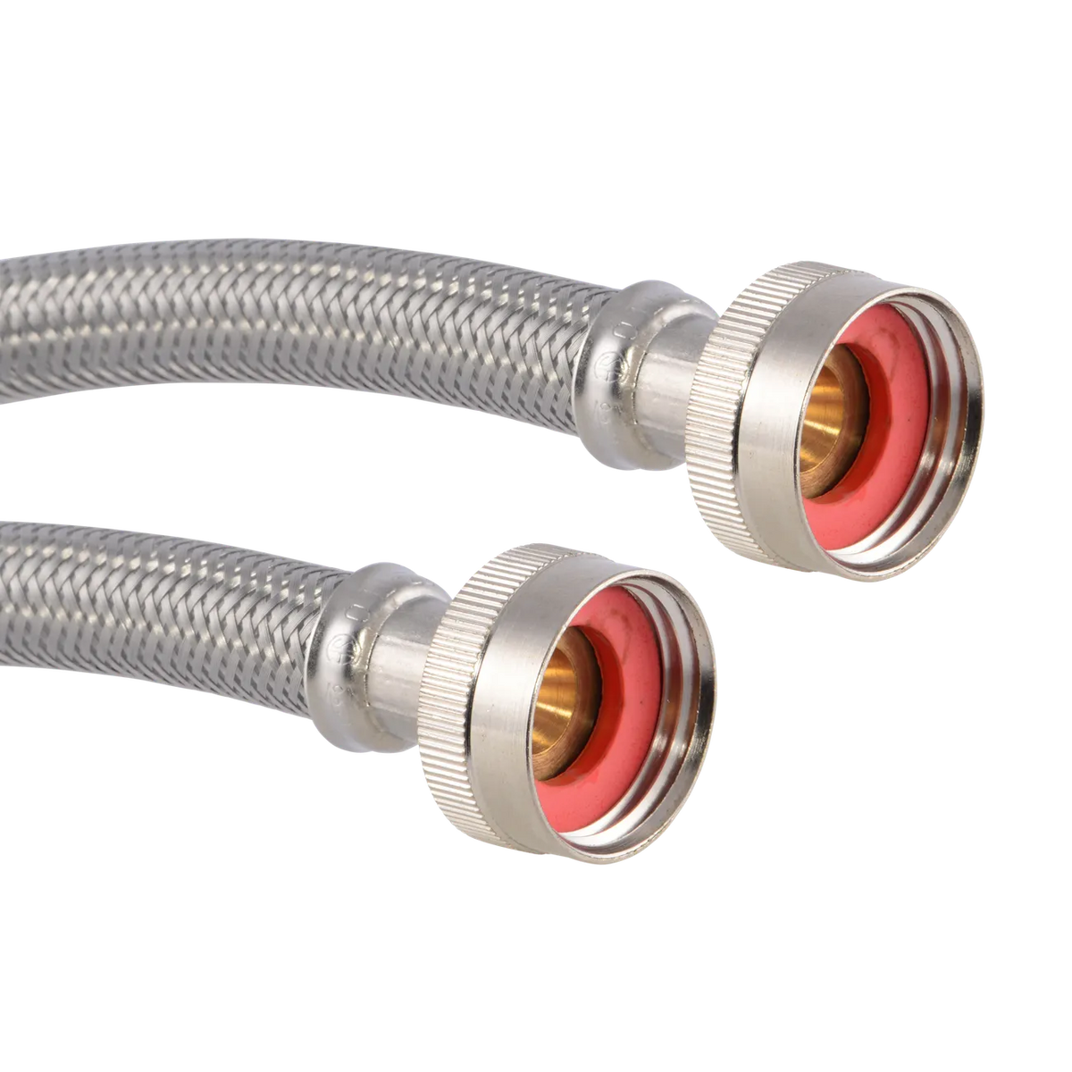 EZ-Flo Washer Stainless Steel Fill Hose 4 Ft. FHT x FHT 48367