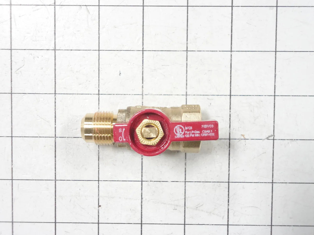 USD Products Straight Gas Ball Valve 1/2 In. OD Flare x 1/2 In. FIP 01-487