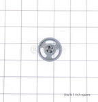 GE Dishwasher Lower Rack Stud and Roller Assembly WD12X10231