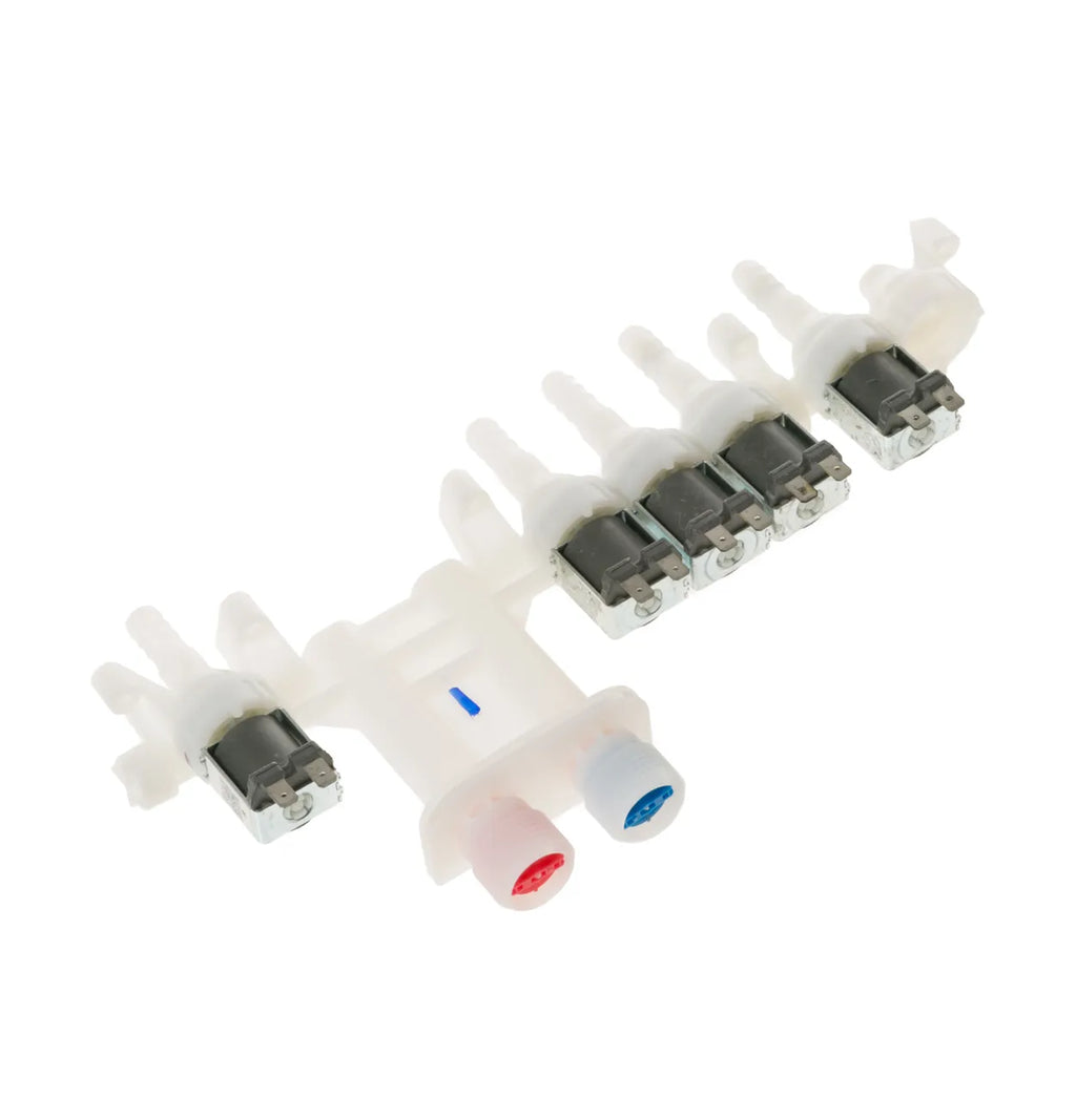 GE Washer Water Valve, 5 Solenoid WH13X10058