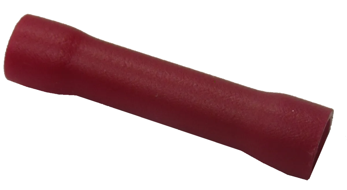 Supco Insulated Butt Connectors 22-18 AWG Red 20-Pack T1051
