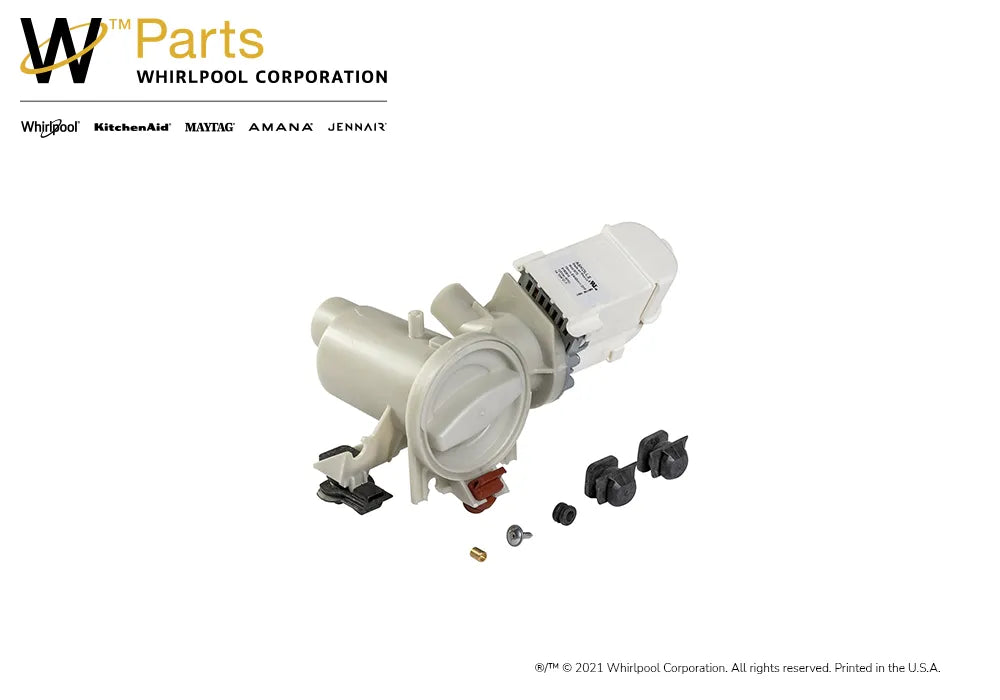 Whirlpool Front Load Washer Drain Pump Assembly 280187