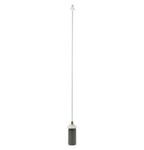 GE Washer Suspension Rod and Spring Assembly, Black WH16X544