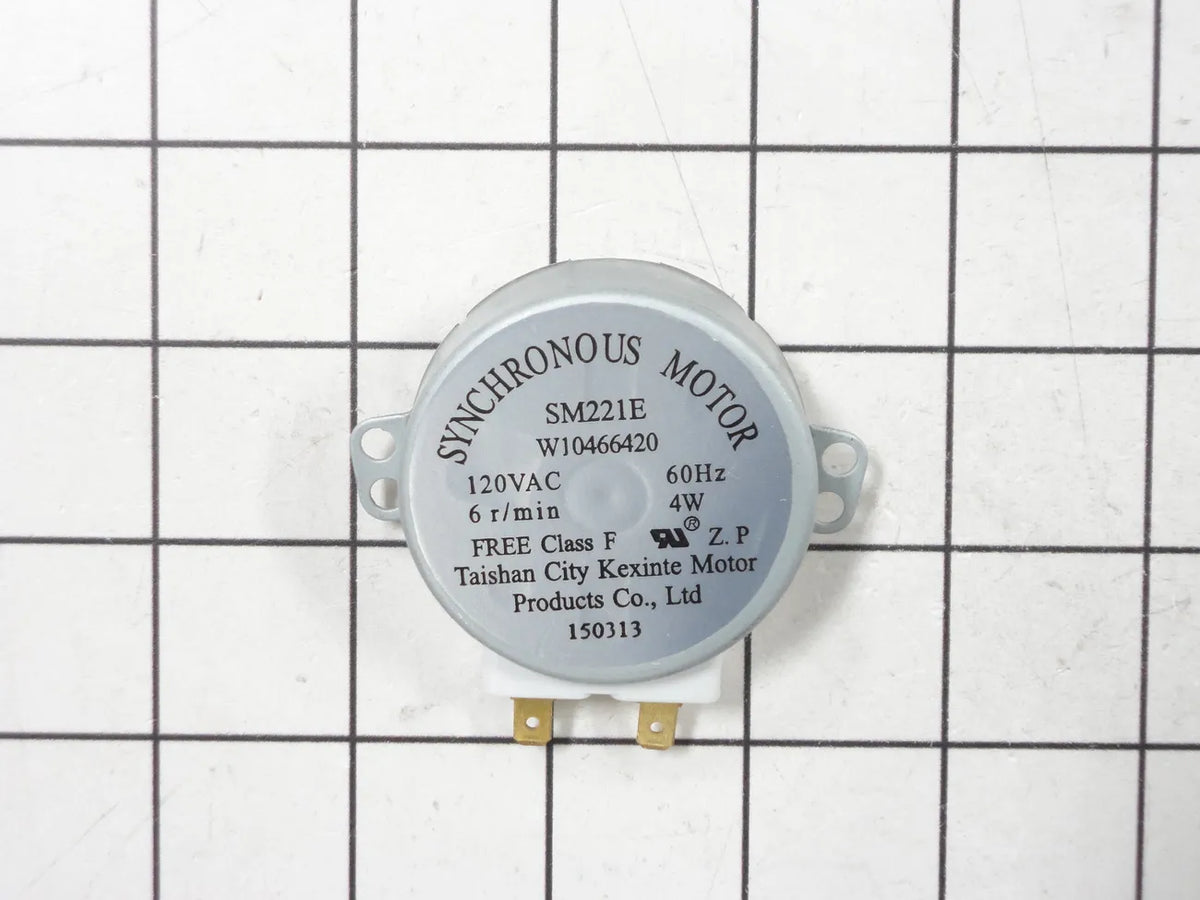 Whirlpool Microwave Turntable Motor WPW10466420