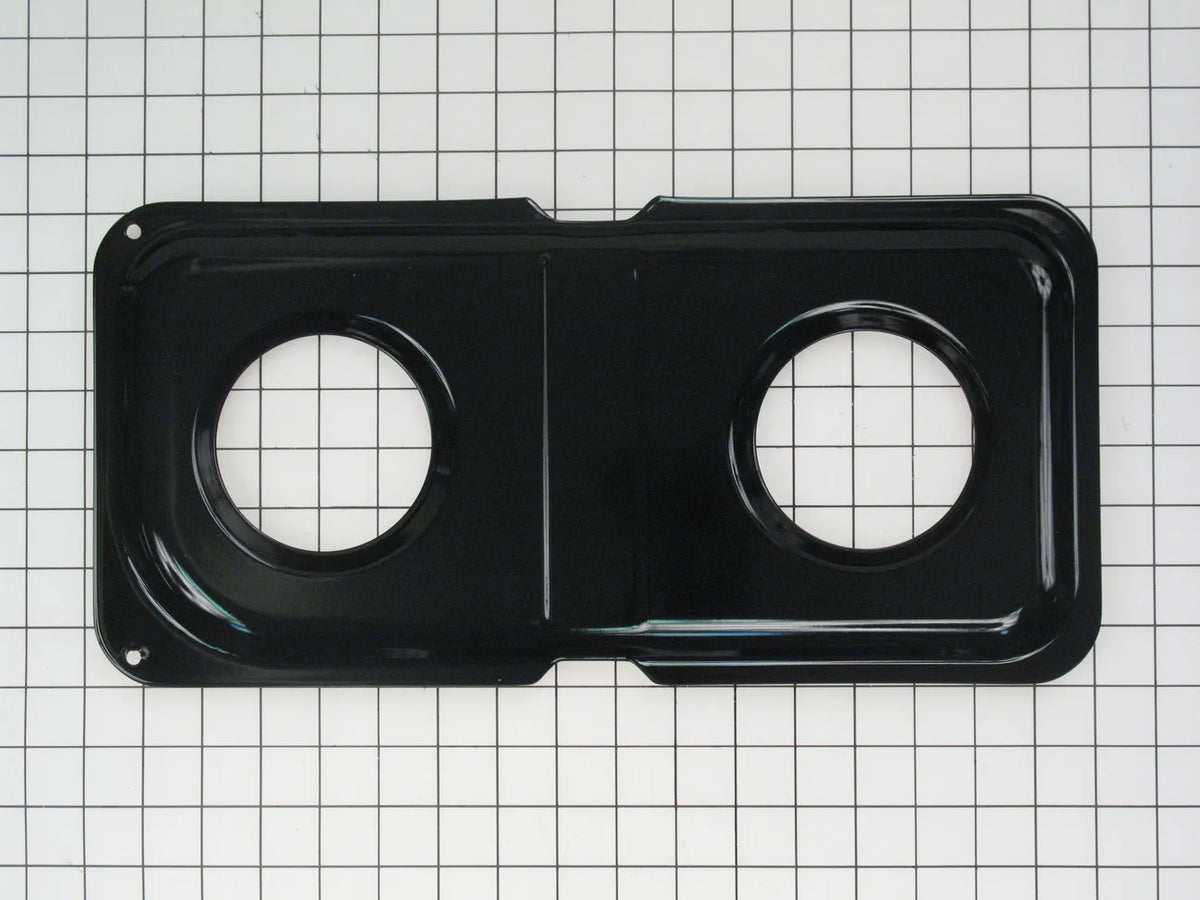 GE Range Double Black Drip Pan, Left Side WB34K10010