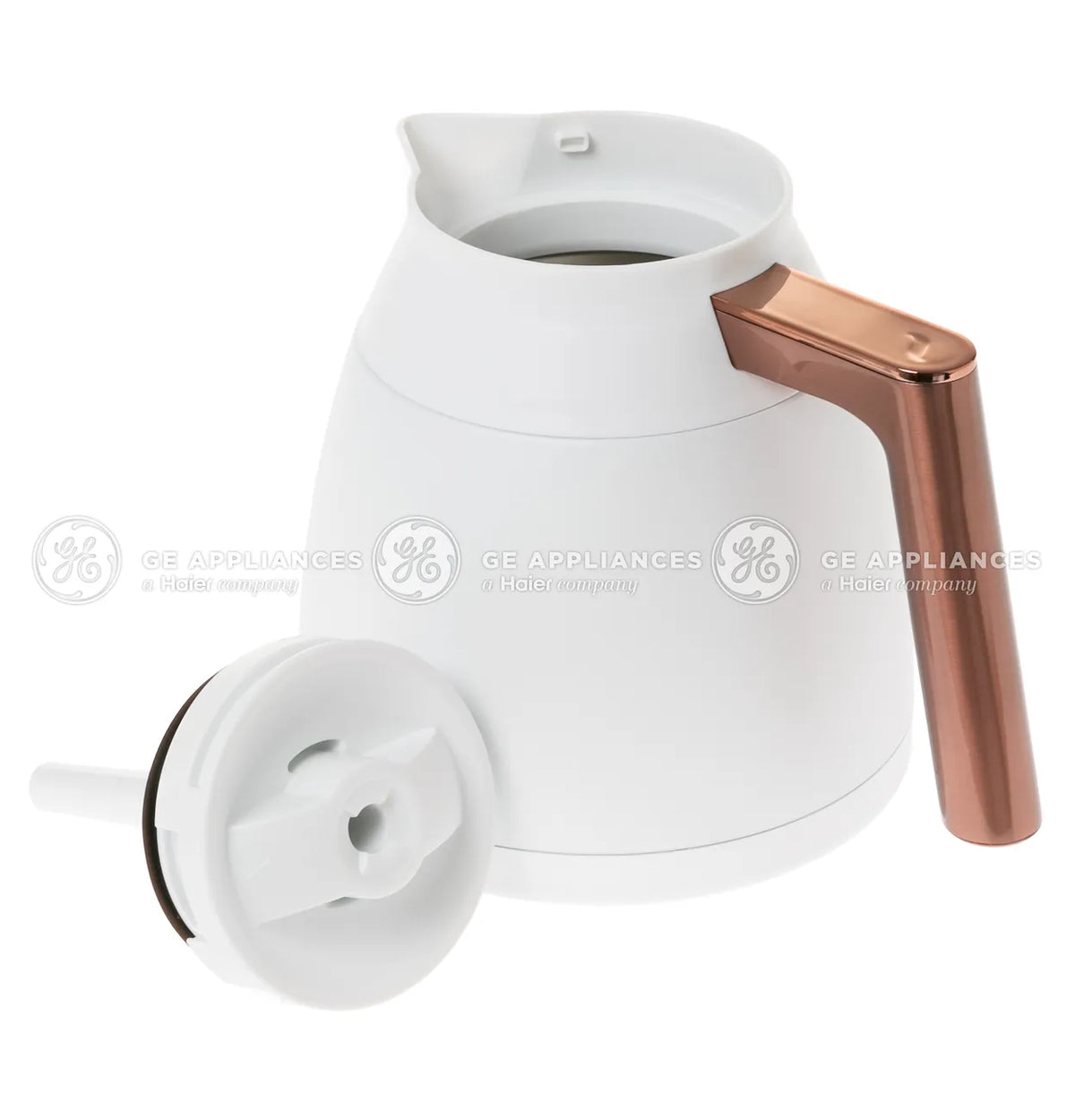 GE Coffee Maker Matte White Vacuum Carafe with Lid WC02X20411