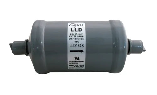 Supco Liquid Line Filter Drier 1/2" ODF Sweat 16 Cu. In. LLD164S