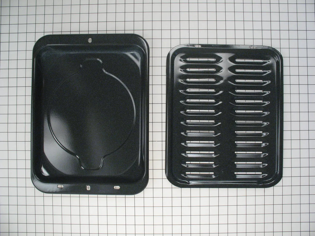 GE Range Large Broil Pan Set 2-Piece WB48X10056
