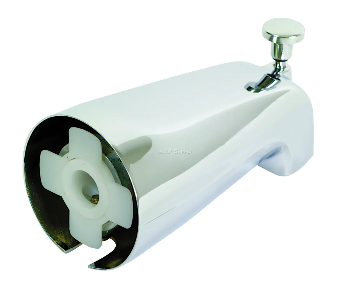 EZ-Flo Slide-On Diverter Tub Spout Chrome for 1/2" Copper 15089