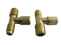 Supco Forged Brass Access Tee 1/4 Inch Flare SF9614