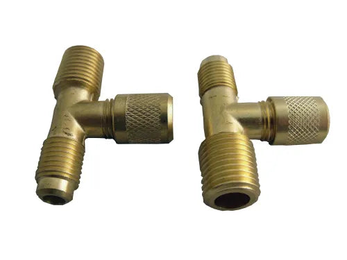 Supco Forged Brass Access Tee 1/4 Inch Flare SF9614
