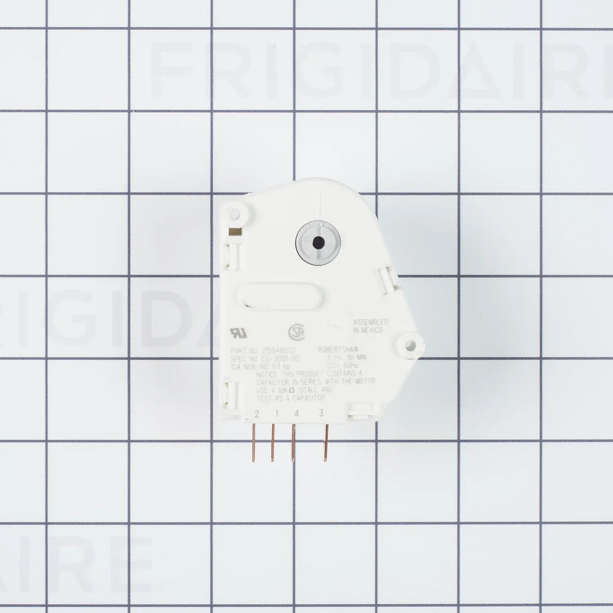 Frigidaire Refrigerator Defrost Timer, 8 Hour 30 Minute 215846602
