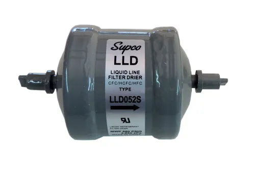 Supco Liquid Line Filter Drier 1/4" ODF Sweat 5 Cu. In. LLD052S