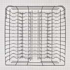 Whirlpool Dishwasher Upper Dishrack Assembly WPW10312792