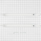 Frigidaire Refrigerator Door Handle, White 241977902