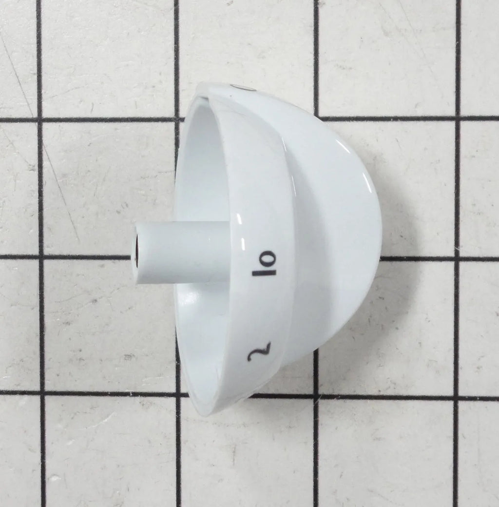 Frigidaire Range Top Valve Control Knob, White 316220008