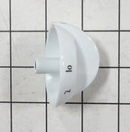 Frigidaire Range Top Valve Control Knob, White 316220008