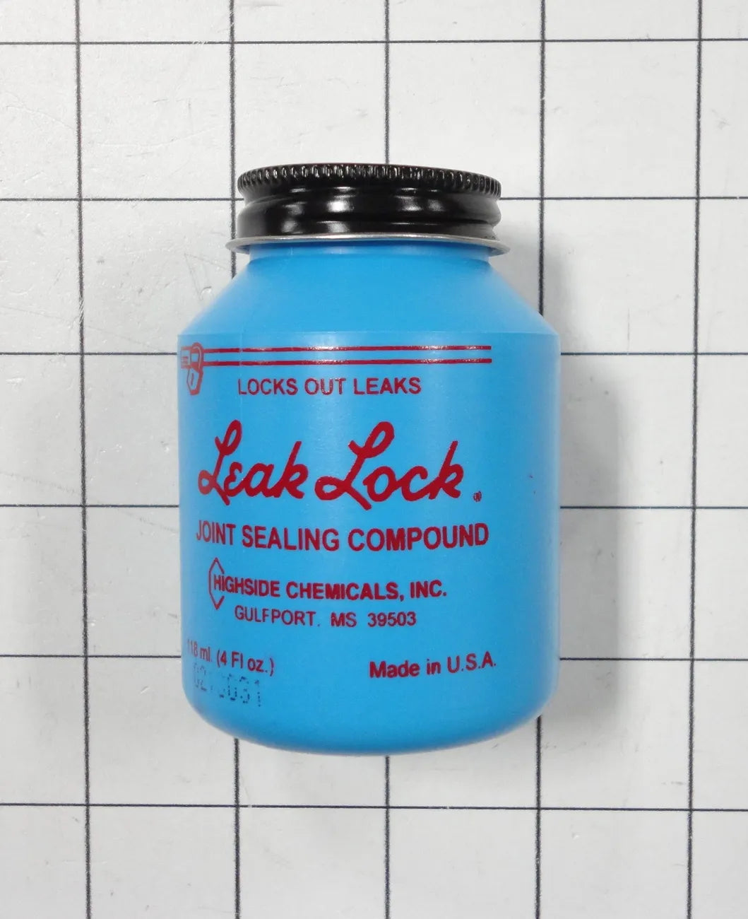 Highside Chemicals Leak Lock Pipe Joint Sealant 4 Oz. Jar with Brush HS10004