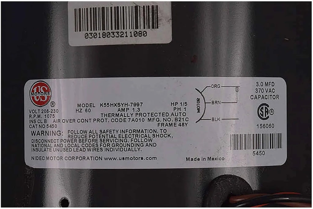 Frigidaire Freezer Fan Motor 12V DC 5304523741