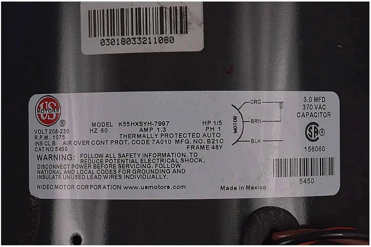 Frigidaire Freezer Fan Motor 12V DC 5304523741
