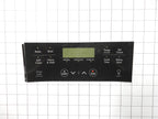 Frigidaire Range Control Panel Overlay, Black 316633004