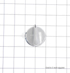 GE Washer/Dryer Control Knob and Clip Gray WH01X10462