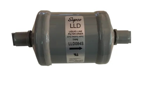 Supco Liquid Line Filter Drier 1/2" ODF Sweat 8 Cu. In. LLD084S
