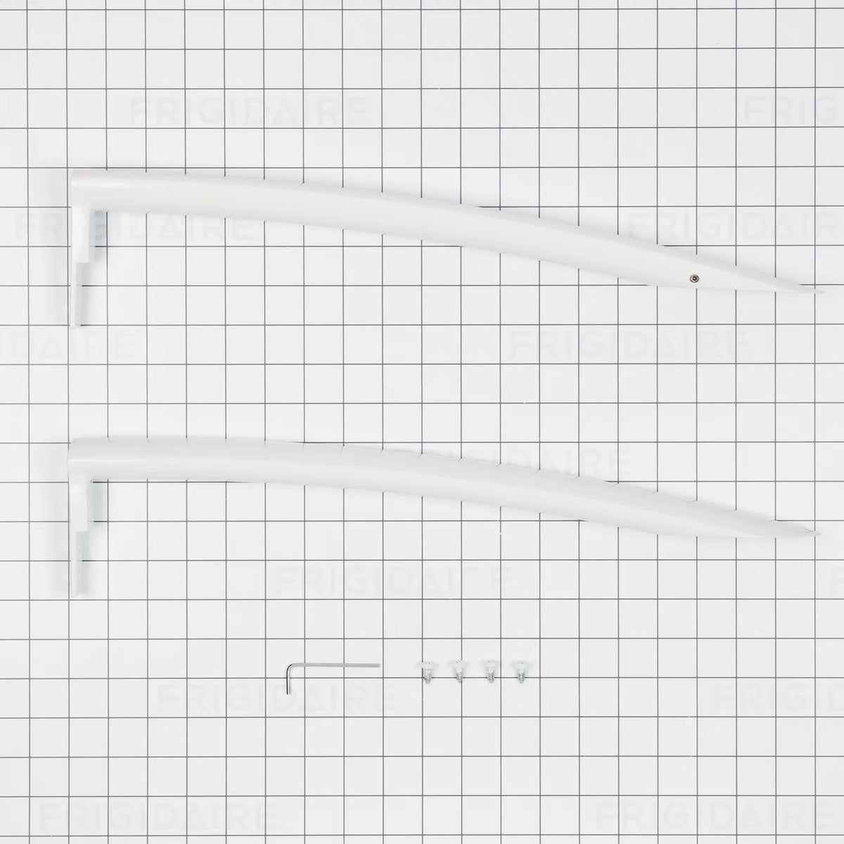 Frigidaire Refrigerator Door Handle, White 241977902