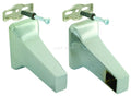 EZ-Flo Chrome Concealed Screw Towel Bar Brackets 3/4" 1 Pair 15155