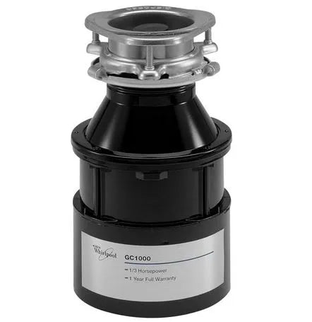 Whirlpool 1/3 HP Garbage Disposer With Power Cord 84211600