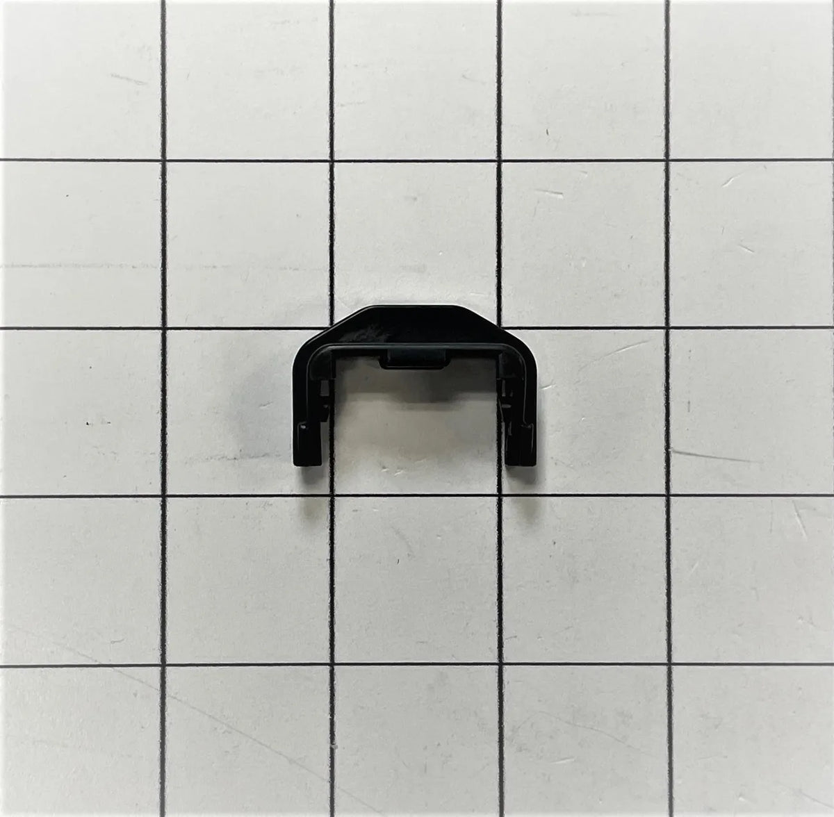 Frigidaire Dishwasher Dishrack Stop Clip, Dark Gray 152047941