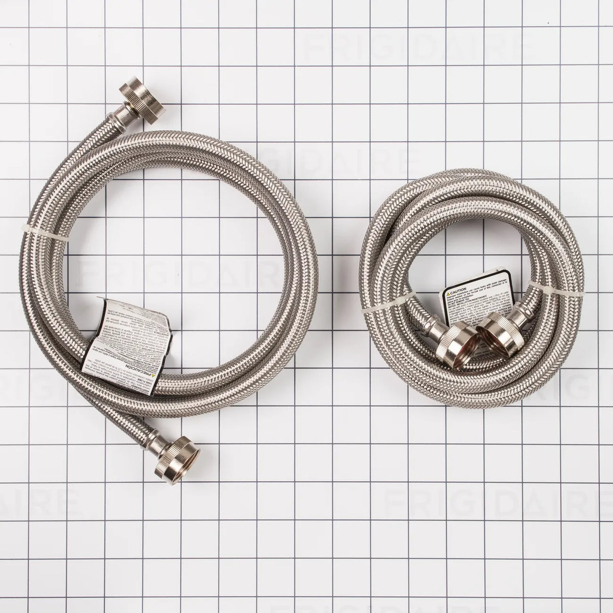 Frigidaire Stainless Steel Washer Fill Hoses 6 ft. 2 Pack 5304490736