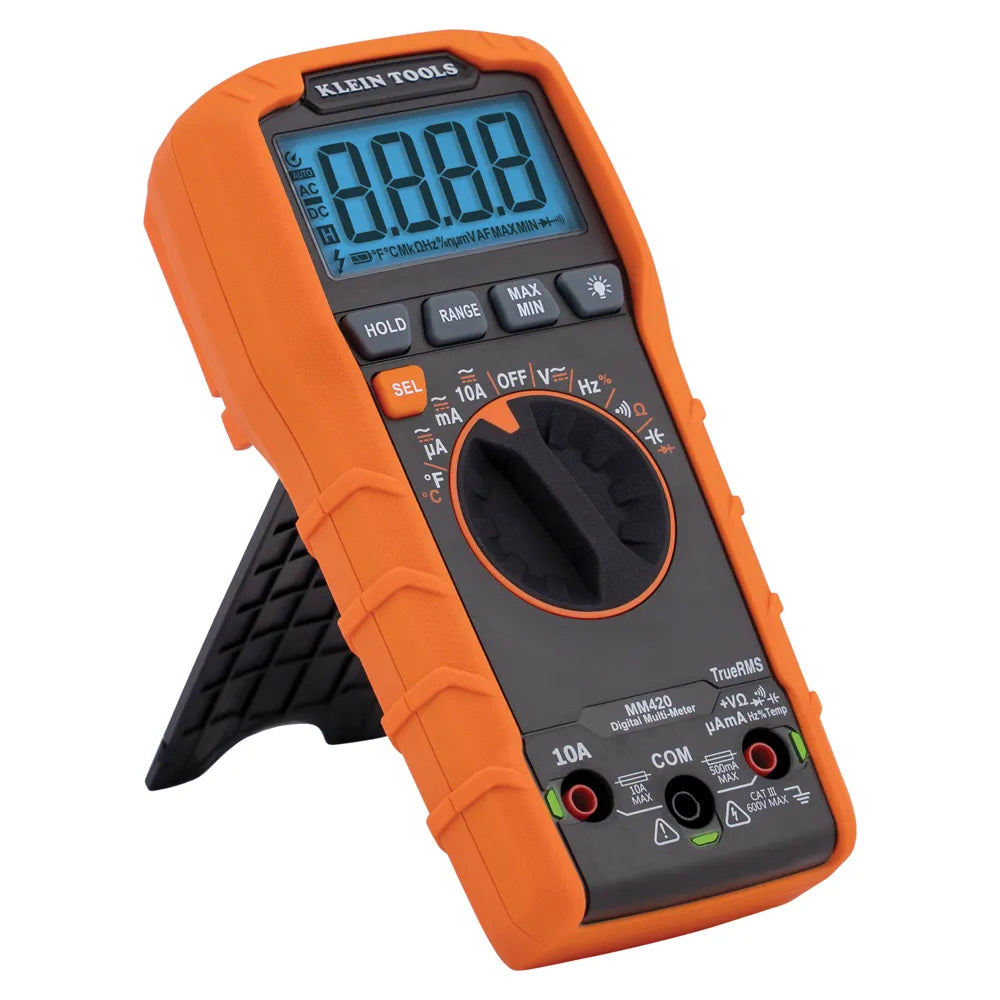 Klein Tools Auto-Ranging Digital Multimeter, 600V MM420