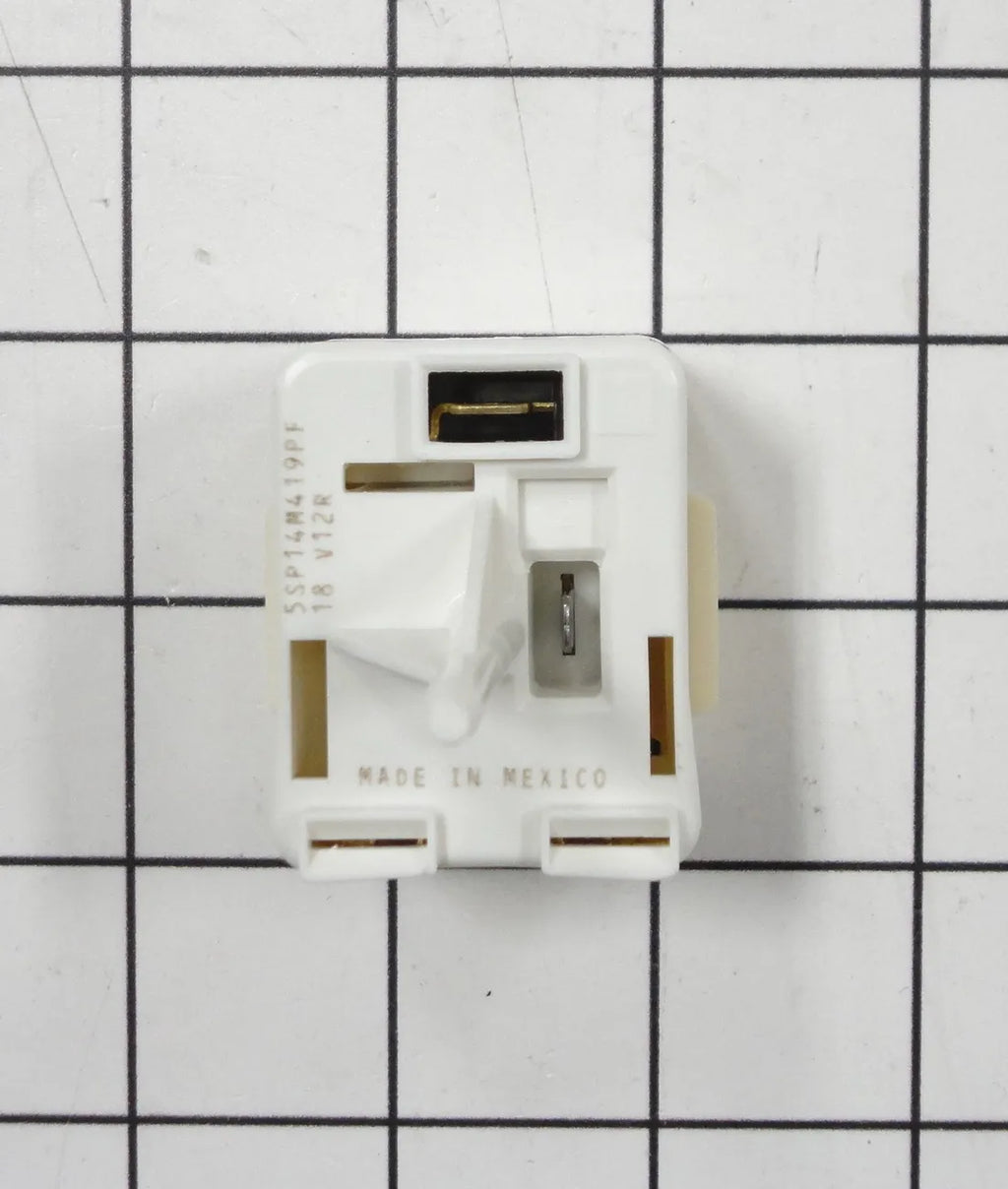 Whirlpool Refrigerator Compressor Relay and Overload WP12555902