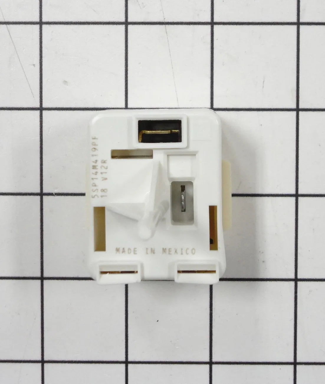 Whirlpool Refrigerator Compressor Relay and Overload WP12555902