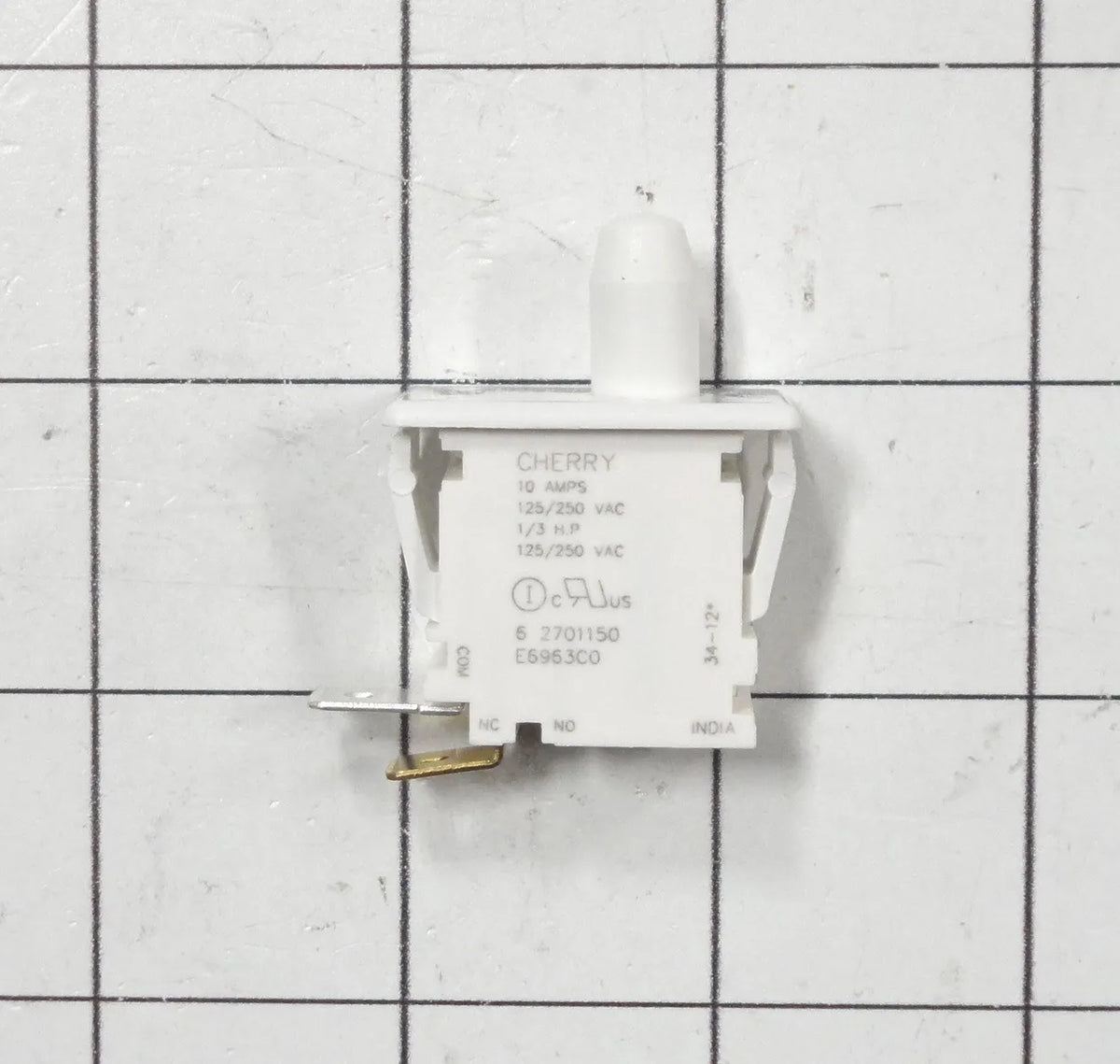 Whirlpool Washer Tub Displacement Safety Switch WP22002044