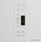 GE Range Control Faceplate Overlay WB27T11512
