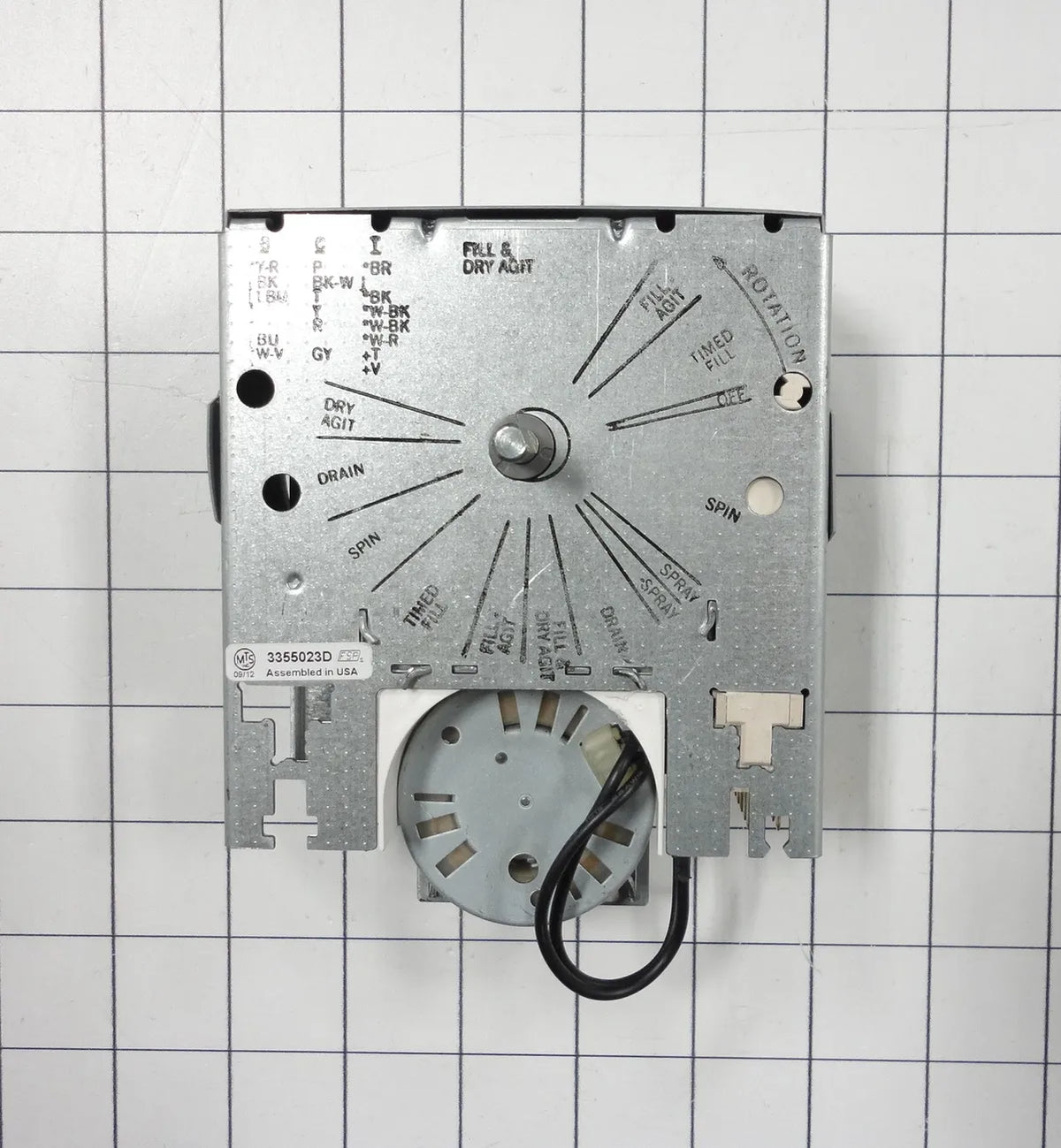 Whirlpool Washer Timer WP3355023