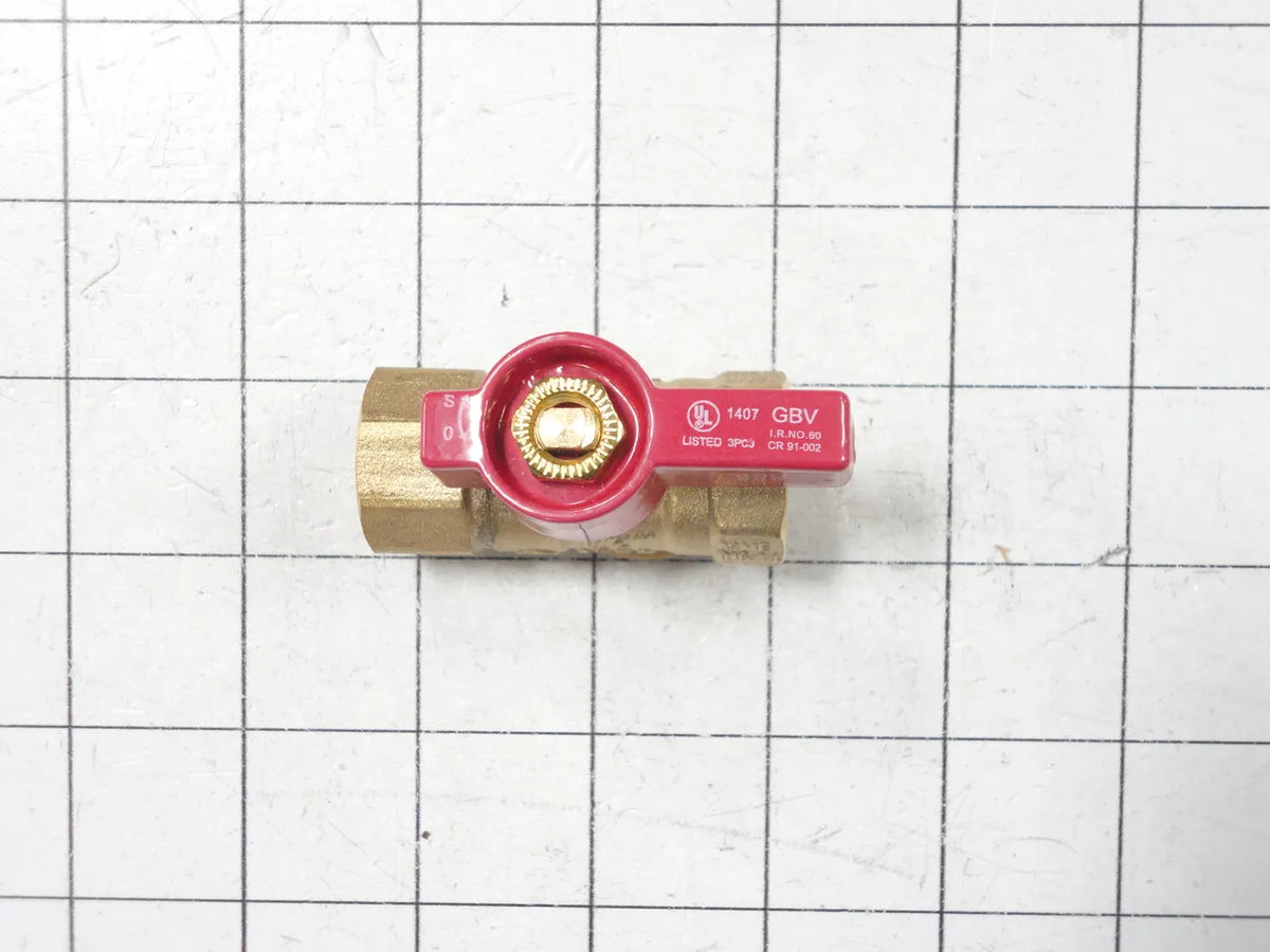 USD Products Straight Gas Ball Valve 1/2 In. FIP x 1/2 In. FIP 01-2808