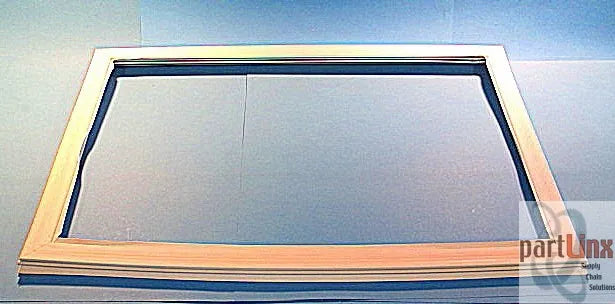 Frigidaire Refrigerator Freezer Door Gasket, White 241872505