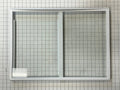 Frigidaire Refrigerator Spill-Safe Sliding Shelf with Pan Hanger 240358926